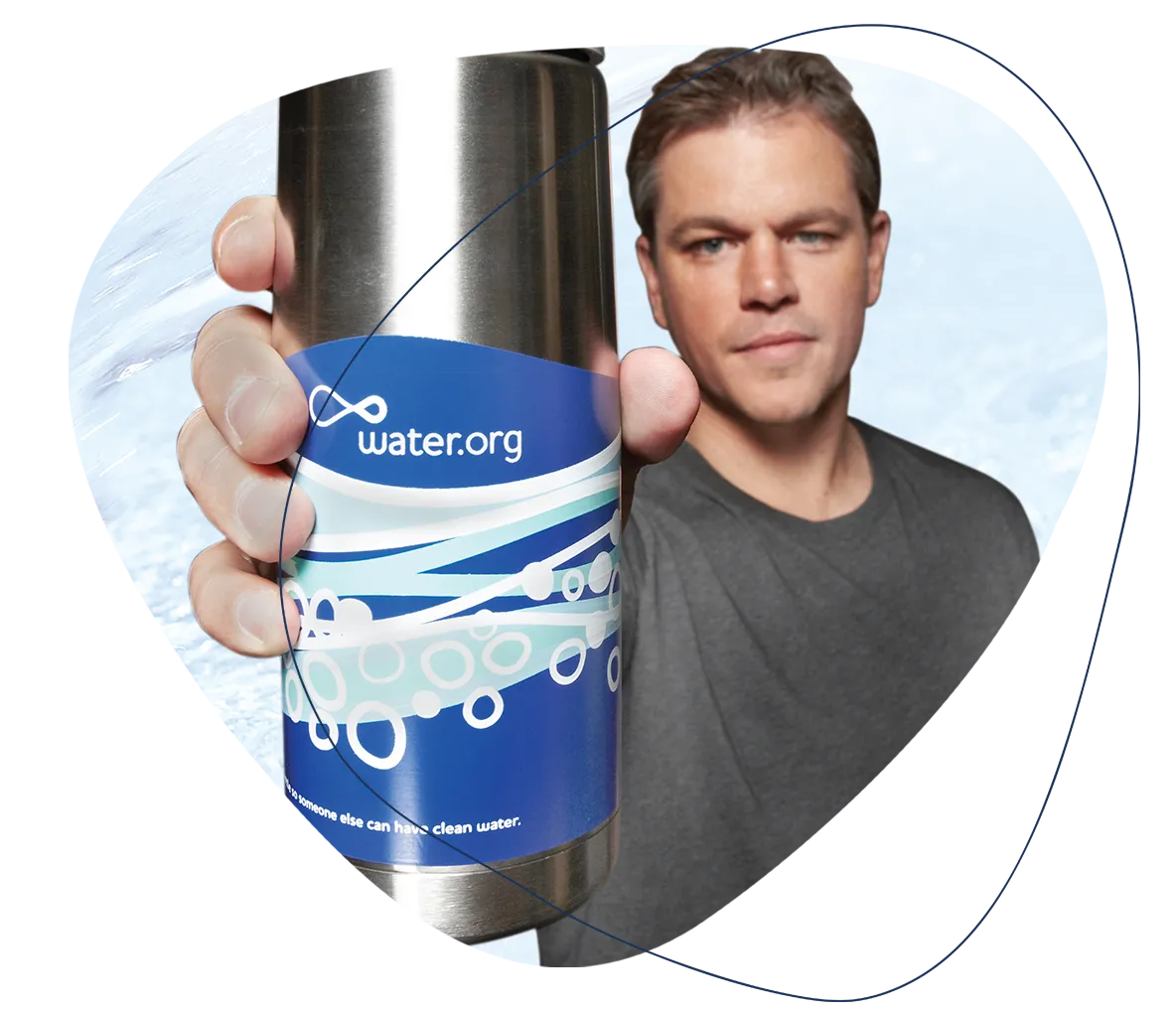 Water.org Matt Damon